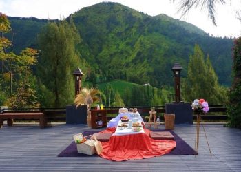 Potret Bawangan Café Bromo. Foto/Instagram