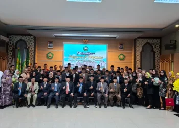 Pelantikan pengurus dan pengawas yayasan Unisma periode 2025 - 2029. Foto: Azmy