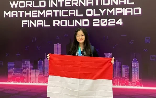 Jesslyn Michelle Setiobudi siswa SMA Bina Bangsa School Malang yang berhasil meraih berbagai prestasi di olimpiade matematika nasional maupun internasional. /Foto: Dok. Pribadi for Tugumalang.id.