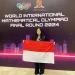 Jesslyn Michelle Setiobudi siswa SMA Bina Bangsa School Malang yang berhasil meraih berbagai prestasi di olimpiade matematika nasional maupun internasional. /Foto: Dok. Pribadi for Tugumalang.id.