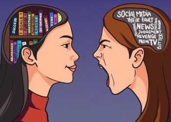 Ilustrasi kesehatan mental yang terganggu akibat media sosial. Foto/Pixabay