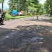 Jalan berlubang di Jalibar Kepanjen. Foto: Aisyah Nawangsari Putri