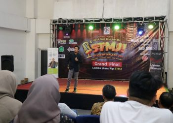 Final STMJ 2025 yang diselenggarakan Tugu Media Group dalam rangka Haul Gus Dur ke-15 di MCC berlangsung meriah. /Foto: Tugumalang.id/Rubianto