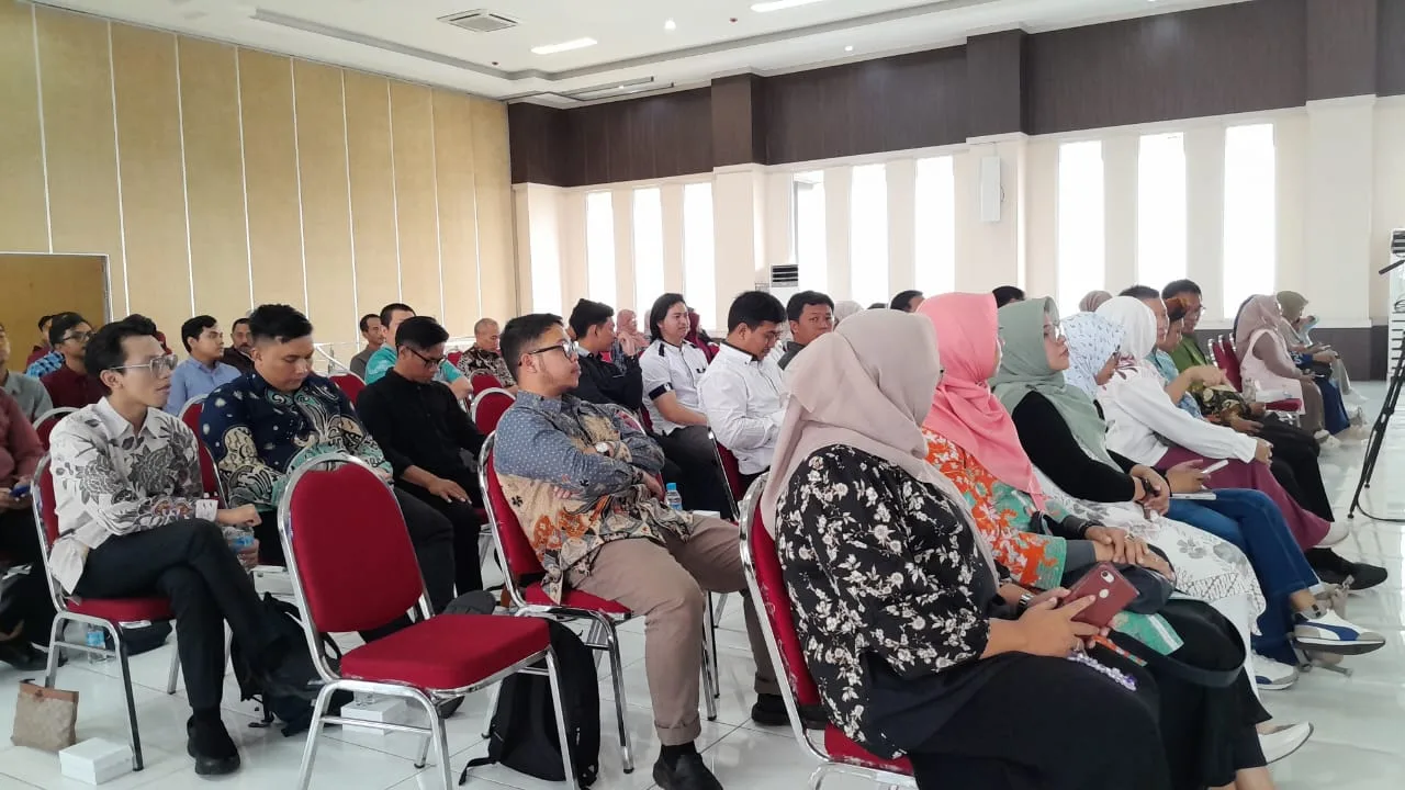 Mahasiswa baru Program Pascasarjana UMM menyimak pemaparan materi dari narasumber./Foto: Tugumalang.id/Bagus Rachmad Saputra.