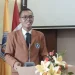 Lulusan terbaik Fakultas Peternakan Unikama, Diva Cahyo berbagi pesan penting di acara yudisium. /Foto: Dok.Unikama