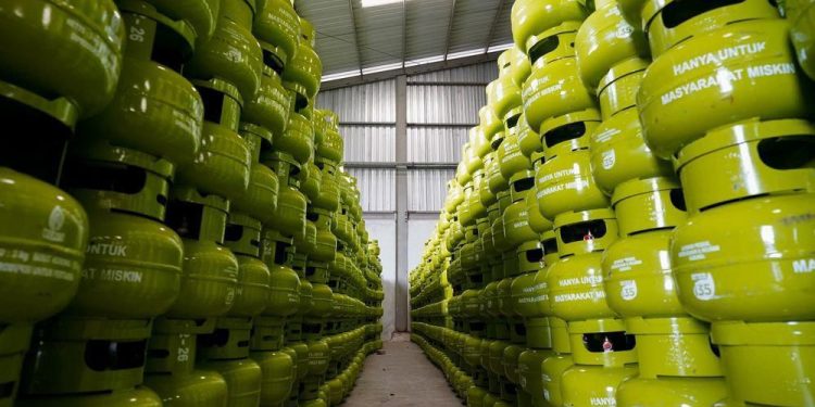 Tabung elpiji 3 kilogram yang kini hanya dijual di pangkalan resmi. (Foto/dok. Pertamina Patra Niaga)