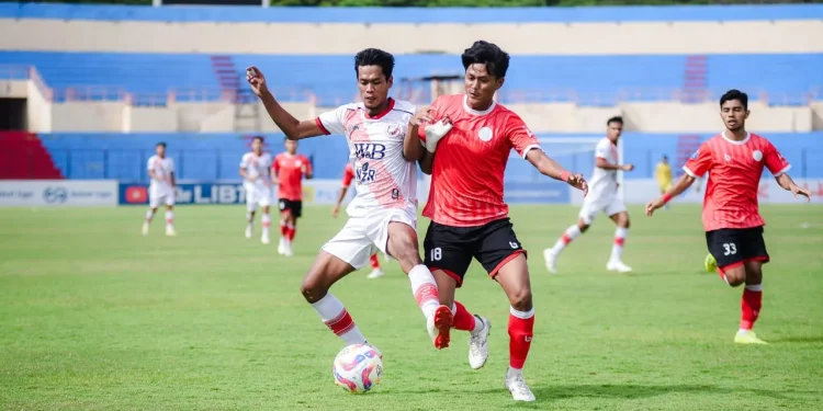NZR Sumbersari tahan imbang Sumut United 1-1 pada lanjutan Babak 6 Besar PNM Liga Nusantara 2024/2025./Foto: Media Officer NZR Sumbersari