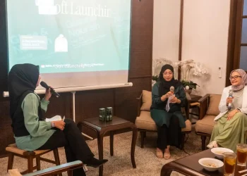 Peluncuran GoodHaira Glaze & Nourish Hair Oil di Kismo Cafe, Malang, Sabtu (8/2/2025). Foto/dok