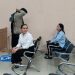 Isa Zega (kemeja putih) saat menjalani sidang di PN Kepanjen. Foto: istimewa