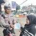 Ribuan pengendara di Kota Batu terjaring Ops Semeru 2025, rerata pelanggaran tidak pakai helm. Foto: Satlantas Polres Batu
