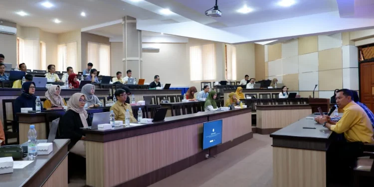 Dosen ITN Malang menjalani Training of Trainer (TOT) Portofolio Mata Kuliah. (Foto/dok. ITN Malang)