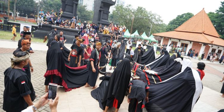Kemeriahan Festival Seni Tradisi di Taman Krida Budaya, Kota Malang. (Foto/dok.)