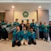 Rektor Unisma Prof Junaidi berfoto bersama para mahasiswa yang sukses memborong medali di ajang internasional YISF 2025. Foto : Azmy