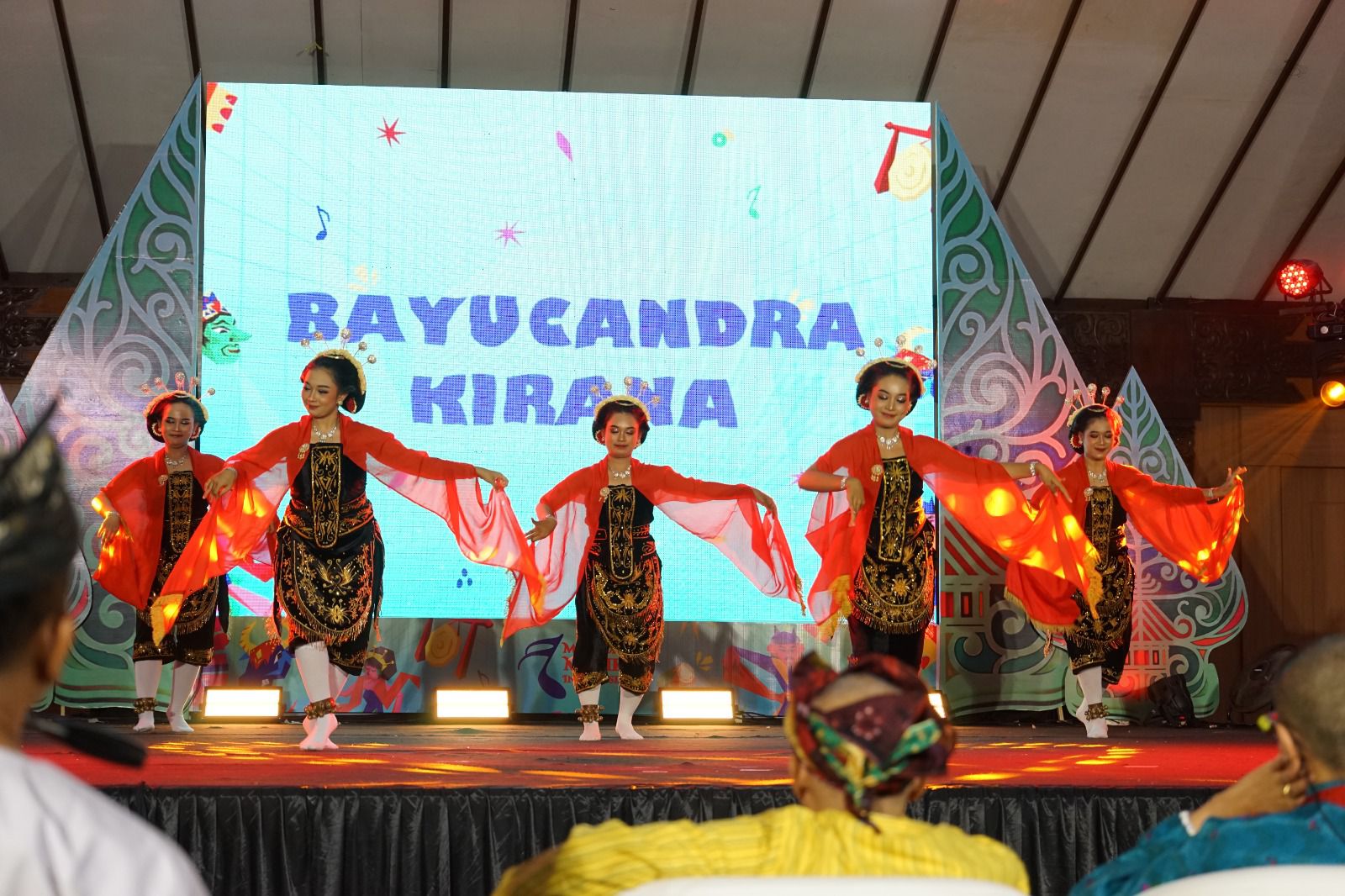 Kemeriahan Festival Seni Tradisi di Taman Krida Budaya, Kota Malang. (Foto/dok.)