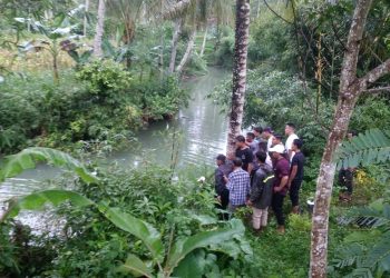 Lokasi tenggelamnya remaja di Bantur. Foto: Polres Malang