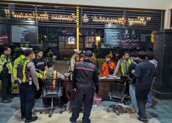Penindakan pelaku aksi balap liar di Kota Malang. (Foto/dok. Humas Polresta Malang Kota)