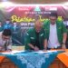 Proses penandatanganan dan pemberian CSR oleh Pemimpin Redaksi Yatimul Ainun, Ketua Ansor Kota Malang Sugiyanto dan Ketua BSA Kota Malang Irham Thoriq.