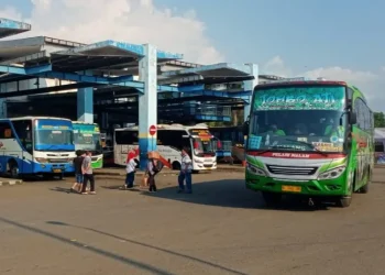 Ilustrasi mudik gratis. (Foto/M Sholeh)