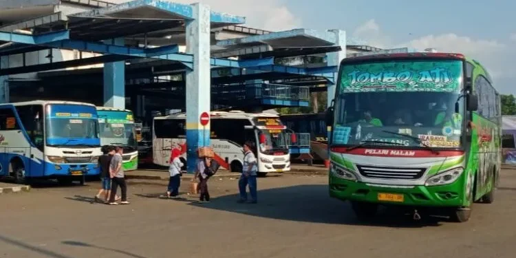 Ilustrasi mudik gratis. (Foto/M Sholeh)