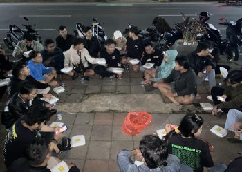 Ilustrasi Sahur On The Road. (Foto: Fawwaz Ravi Akbar/Magang)