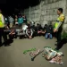 Polisi bubarkan perang sarung di Singosari. Foto: Polres Malang