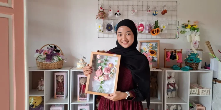 Pemilik Candyco, Putri Ruswandani menangkan BRIncubator tahun 2024. Foto: Aisyah Nawangsari Putri