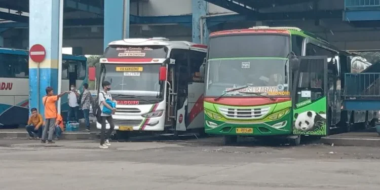 Ilustrasi mudik gratis Kota Malang. (Foto/M Sholeh)
