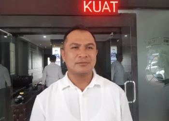 Kasat Reskrim Polresta Malang Kota, Kompol Muhammad Sholeh memaparkan proses pemeriksaan 6 orang pasca demo ricuh. (Foto/M Sholeh)