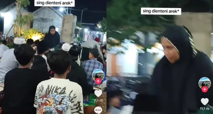 dermawan,Salat tarawih,Gondanglegi Malang - Salat Tarawih di Masjid Jami Al Ilyas Gondanglegi Malang Dapat Uang, Ini Sosok Dermawan Itu