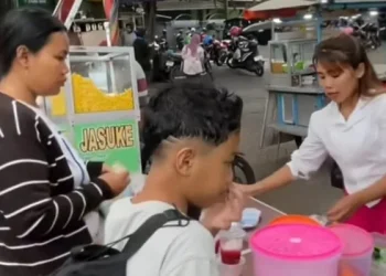 Pasar takjil Sulfat