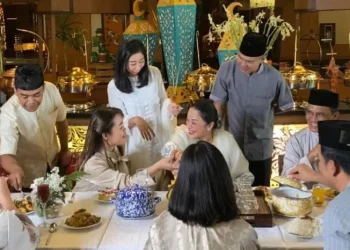 Ilustrasi halal bihalal di Atria Hotel Malang. (Foto/dok.)