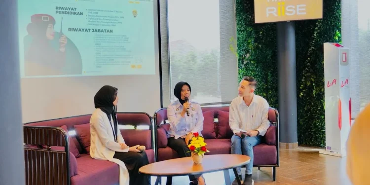 Kegiatan talkshow dalam memperingati International Women’s Day 2025 di Grand Mercure Malang. (Foto/dok.)
