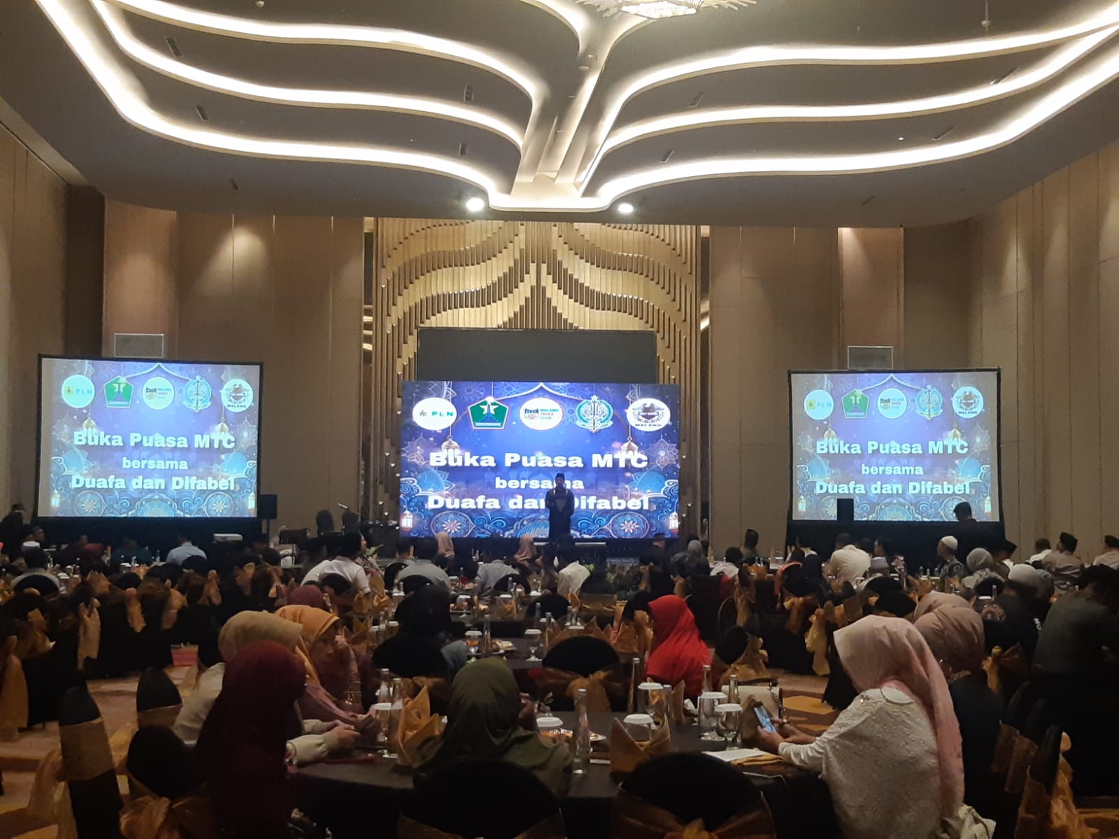 Malang Tahes Club (MTC), Yusron Virmanza memberikan sambutannya. (Foto/M Sholeh)