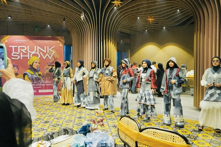 Trunk Show bertajuk Ramadan in Fashion yang digelar Grand Mercure Malang Mirama. (Foto/dok.)