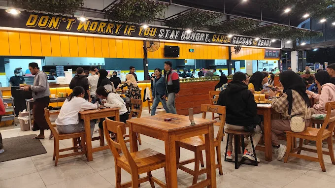 Suasana Mie Gacoan Sawojajar./Foto: Google Review/Yedida Adi.