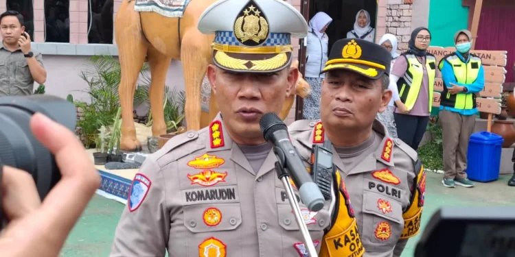 Dirlantas Polda Jatim, Kombes Pol Komarudin. Foto: Aisyah Nawangsari Putri