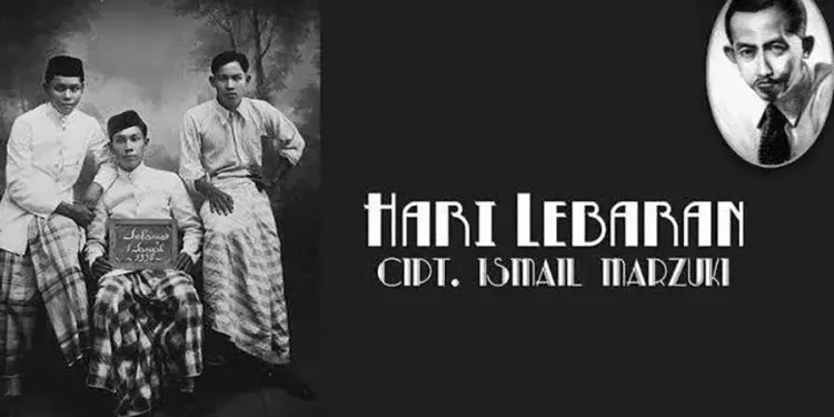 Selamat Lebaran karya Ismail Marzuki