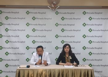 Pihak Persada Hospital Malang menggelar konferensi pers atas kasus dugaan pelecehan seksual oleh dokter. (Foto/M Sholeh)