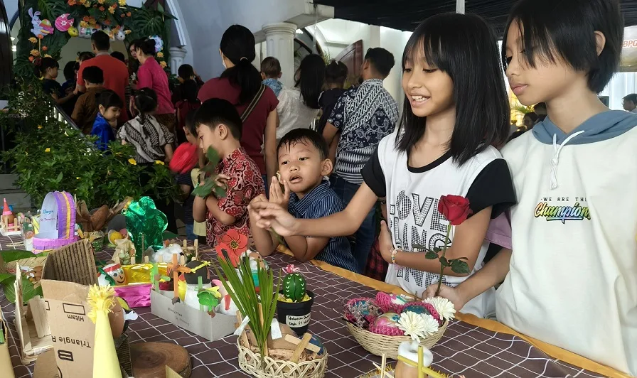 Kemeriahan perayaan Paskah di ITN Malang. (Foto/dok.)