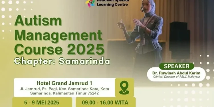 PSLC gelar event Autism Management Course 2025 di Kota Samarinda./Foto: Dok.PSLC.