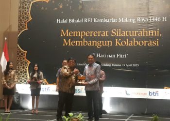 Wali Kota Malang dan REI Malang menyerukan kolaborasi dalam mewujudkan ketersediaan hunian. (Foto/M Sholeh)