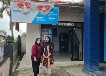 BUMDes Sumber Sejahtera Pujon Kidul menawarkan layanan transaksi perbankan melalui unit usaha Agen BRILink. Foto: Aisyah Nawangsari Putri