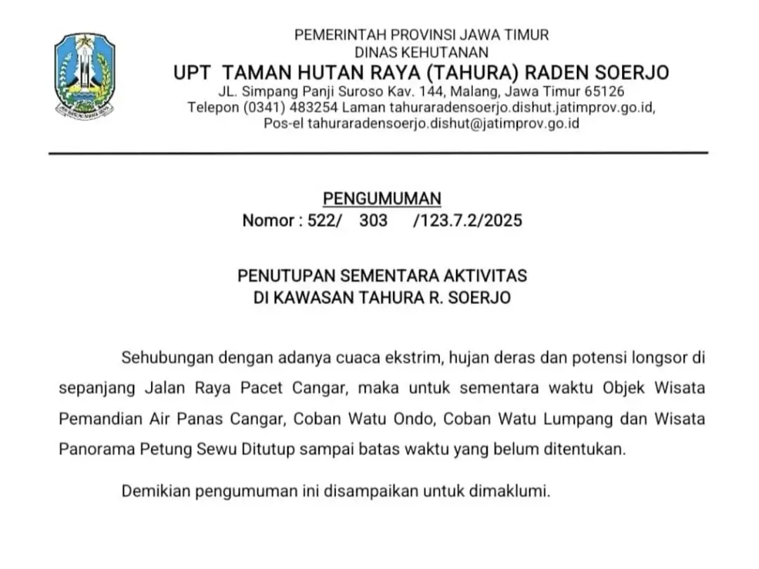 Surat Pengumuman