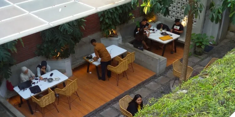kafe nyaman