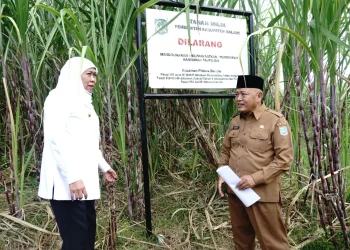 Gubernur Jatim tinjau lokasi Pembangunan sekolah rakyat di Bantur, Kabupaten Malang