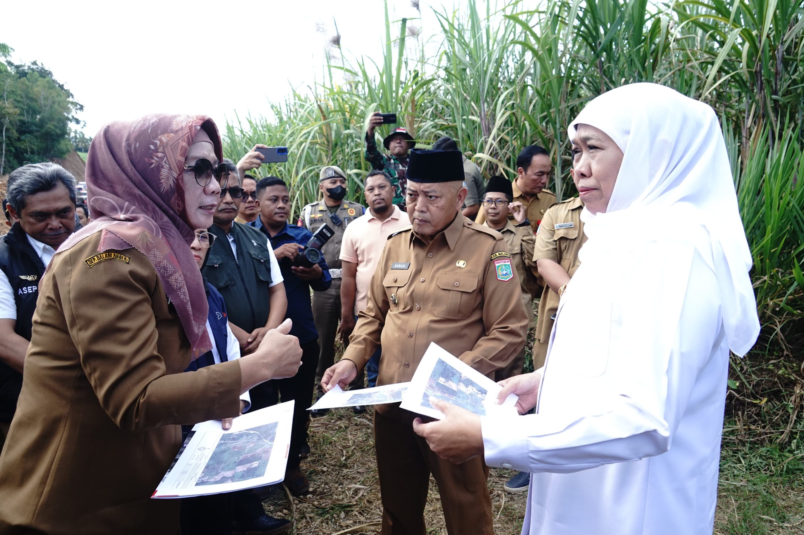 Gubernur Jatim tinjau lokasi Pembangunan Sekolah Rakyat di Bantur