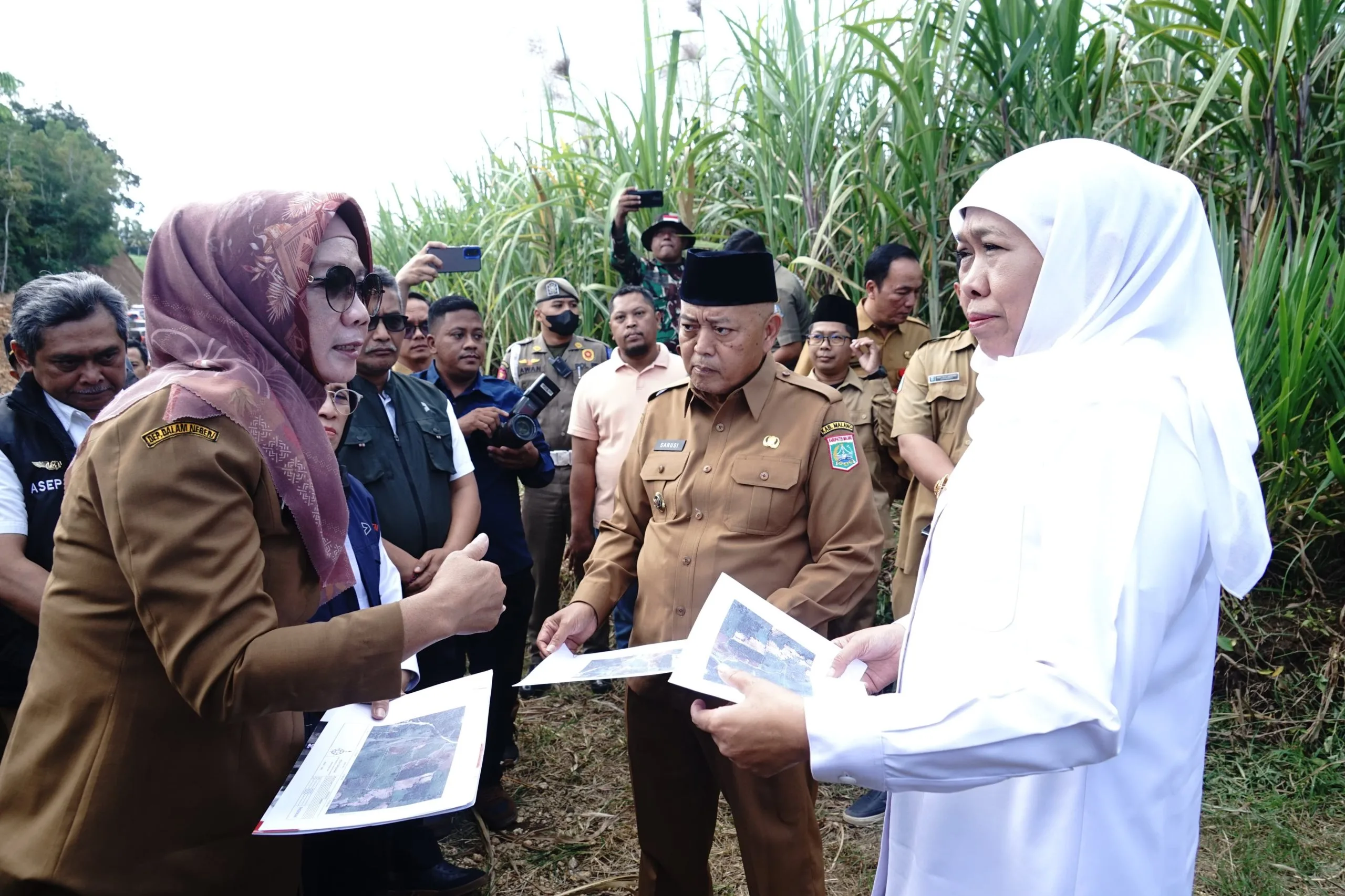 Gubernur Jatim tinjau lokasi Pembangunan Sekolah Rakyat di Bantur
