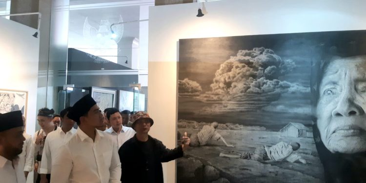 Kaesang Pangarep kunjungi galeri Art