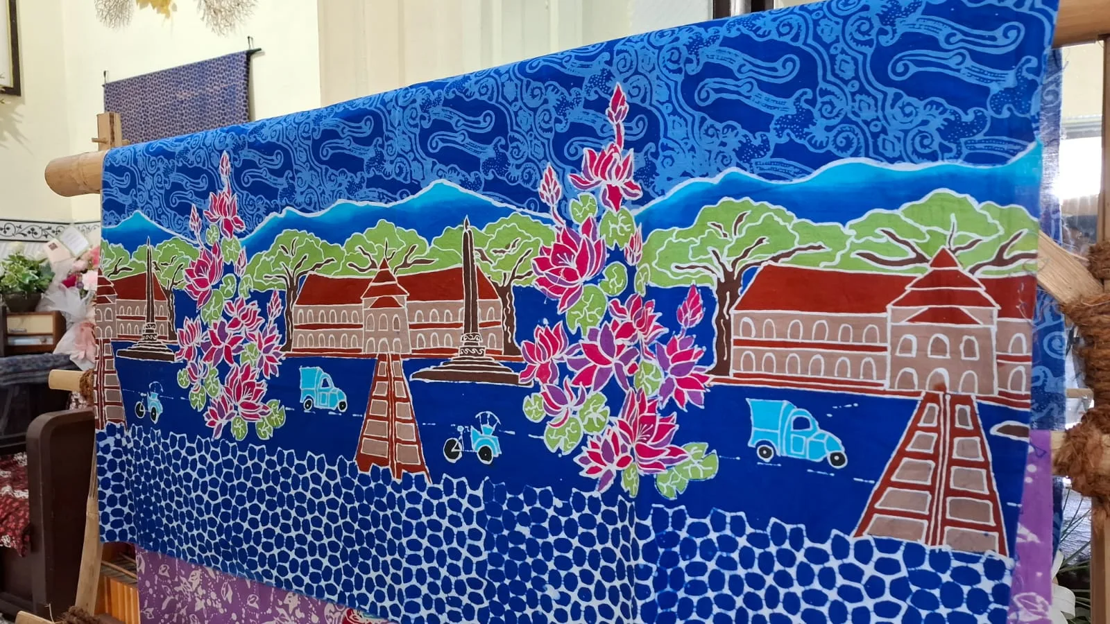 Motif batik blimbing