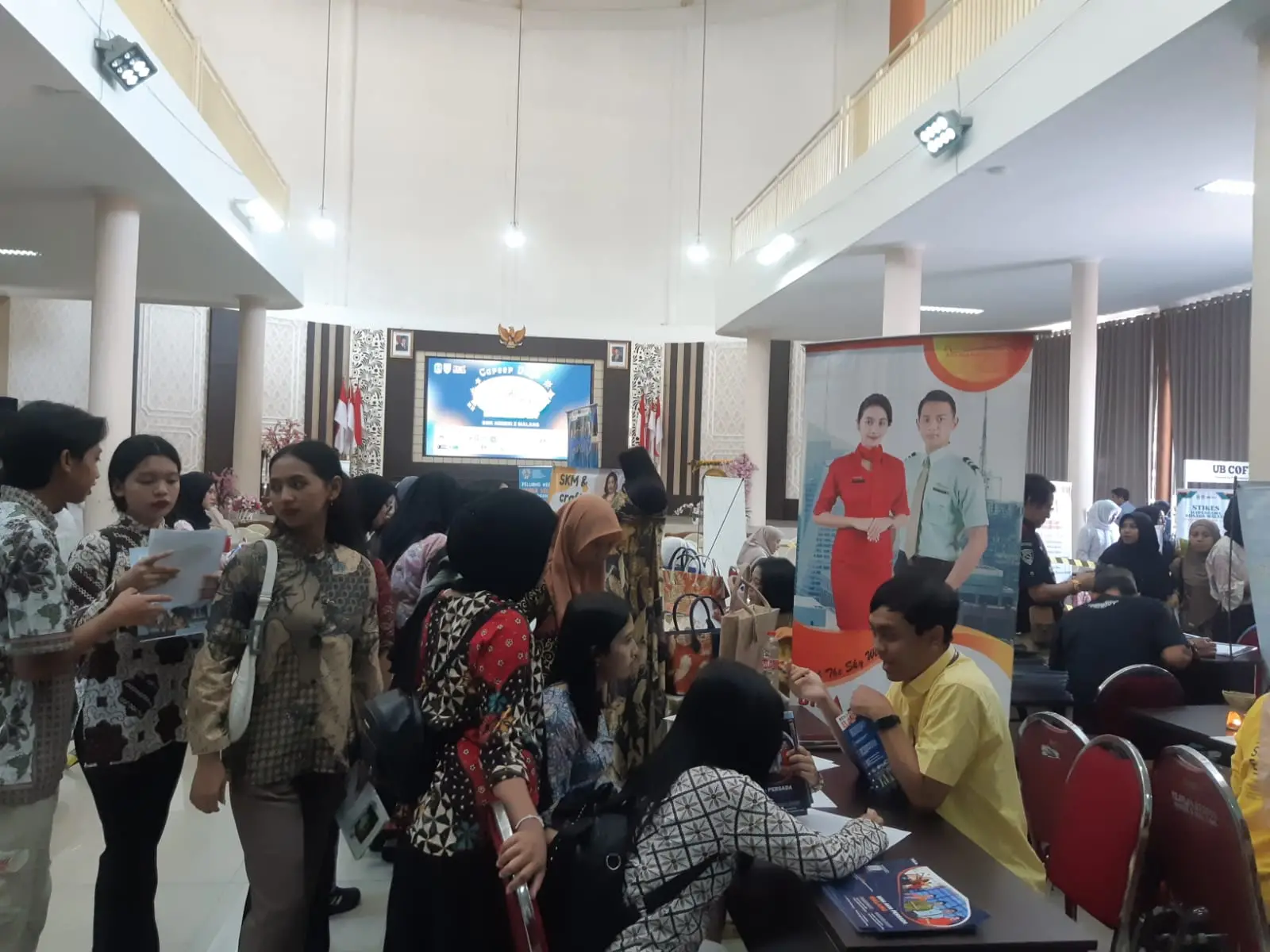 Acara career daya SMKN 2 Malang. Foto/dok